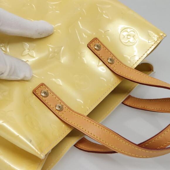 LOUIS VUITTON Monogram Vernis Reade PM Hand Bag Perle M91336 - Picture 7 of 12